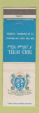 Matchbook Cover - The Bath Club Tides Hotel St Petersburg FL WEAR