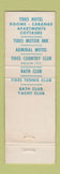 Matchbook Cover - The Bath Club Tides Hotel St Petersburg FL WEAR