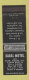 Matchbook Cover - Sabal Motel Ocala FL