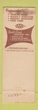 Matchbook Cover - Herb & Jim's Restaurant Savannah GA STAINED