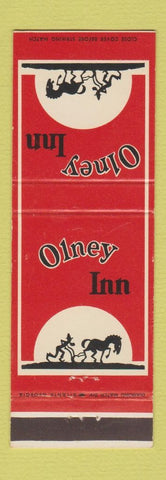 Matchbook Cover - Olney Inn MD