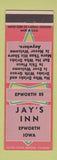 Matchbook Cover - Jay's Inn Epworth IA low phone #