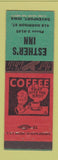Matchbook Cover - Esther's Inn Davenport IA