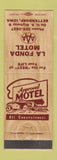 Matchbook Cover - La Fonda Motel Bettendorf IA