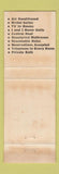 Matchbook Cover - La Fonda Motel Bettendorf IA