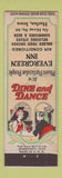 Matchbook Cover - Evergreen Inn Harlan IA