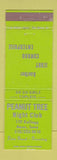 Matchbook Cover - Peanut Tree Night Club Ames IA Jerry Conrad