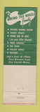 Matchbook Cover - Wimpy's Steak House Des Moines IA WEAR