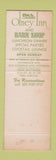 Matchbook Cover - Olney Inn Olney MD