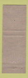 Matchbook Cover - Wall's Motel Columbia City IN