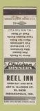 Matchbook Cover - Reel Inn Indianapolis IN