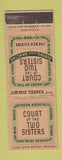 Matchbook Cover - Court of the Two Sisters New Orleans LA WEAR
