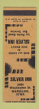 Matchbook Cover - Silver Inn Waterloo IA