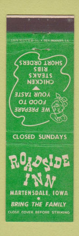 Matchbook Cover - Roadside Inn Martensdale IA