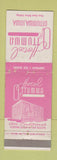 Matchbook Cover - Hotel Ottumwa IA WORN