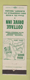 Matchbook Cover - Cottage Drive Inn Elkhart IN