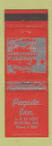 Matchbook Cover - Pagoda Inn Goshen IN