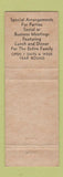 Matchbook Cover - Pagoda Inn Goshen IN