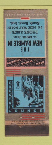 Matchbook Cover - New Ramble In South Bend IN ADVANCE WEAR