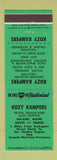 Matchbook Cover - Kozy Kampers Orland ME