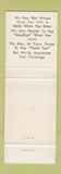 Matchbook Cover - Emery's Cottages on the Shore Bar Harbor ME