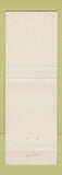 Matchbook Cover - Down River Camps Princeton ME BLUE
