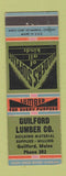 Matchbook Cover - Guilford Lumber ME low phone #