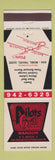 Matchbook Cover - Pilots Grill Bangor ME