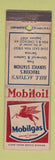 Matchbook Cover - Mobil oil gas Bill Acton's Chicago IL WEAR