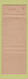Matchbook Cover - Johnson's Flowers Flint MI PRINTING ERROR WEAR
