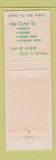 Matchbook Cover - Bonnie Brook Country Club Detroit MI