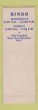 Matchbook Cover - Eagles Club St Anthony Aerie Minneapolis MN