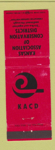 Matchbook Cover - Kansas Association of Conservation Districts