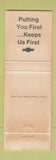 Matchbook Cover - Western Motor Chevrolet Leoti KS