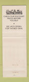 Matchbook Cover - Shively Tire Store Wichita KS WEAR