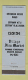 Matchbook Cover - Village Flea Market Wichita KS