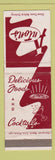 Matchbook Cover - Anton's Restaurant Frostburg Cumberland Hagerstown MD WEAR