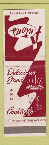 Matchbook Cover - Anton's Restaurant Frostburg Cumberland Hagerstown MD WEAR