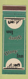 Matchbook Cover - Olney Inn MD GREEN