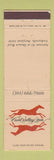 Matchbook Cover - Hunt Valley Inn Cockeysville MD WEAR