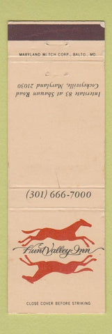 Matchbook Cover - Hunt Valley Inn Cockeysville MD WEAR