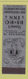 Matchbook Cover - Deane's Hi Ho Inn Baltmore MD