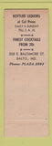 Matchbook Cover - Deane's Hi Ho Inn Baltmore MD