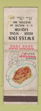 Matchbook Cover - Swiss Inn Elkton MD WEAR