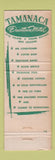 Matchbook Cover - Tamanaca Motel New Orleans LA WEAR