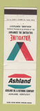 Matchbook Cover - Ashland Oil Refining gas Ashland KY Valvoline WEAR