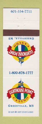 Matchbook Cover - Lighthouse Point Casino Greenville MS