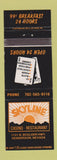 Matchbook Cover - Skyline Casino Restaurant Henderson NV