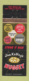Matchbook Cover - Jim Kelley's Nugget Casino Reno NV