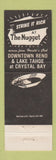Matchbook Cover - Jim Kelley's Nugget Casino Reno NV